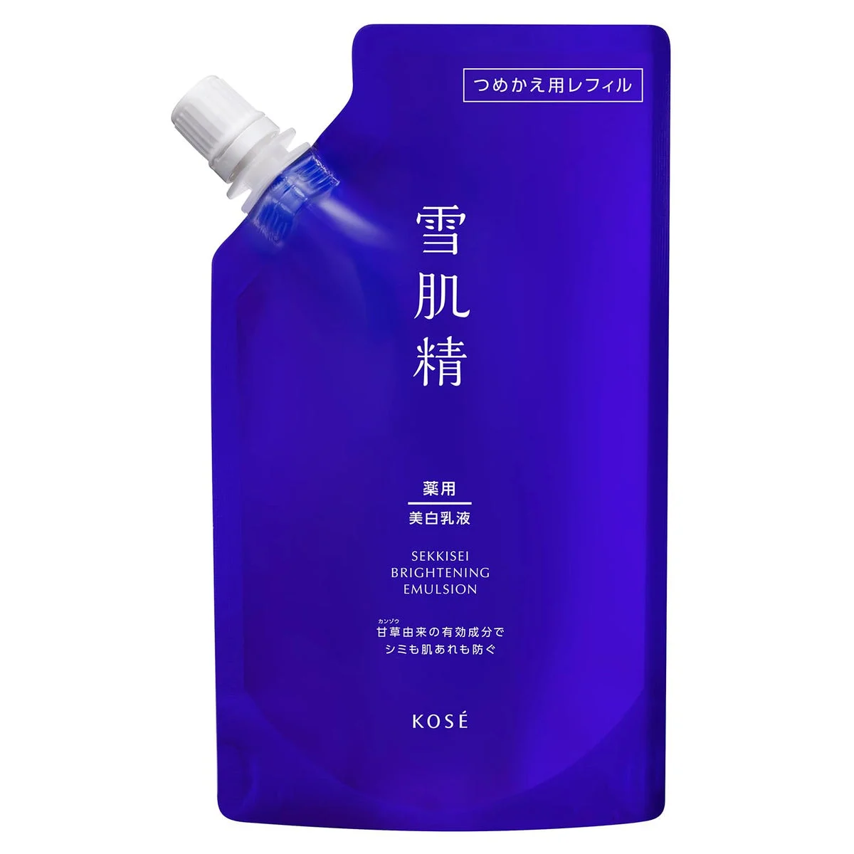 KOSÉ SEKKISEI Brightening Emulsion Refill Milky Lotion 120mL Whitening Skincare - KOSE