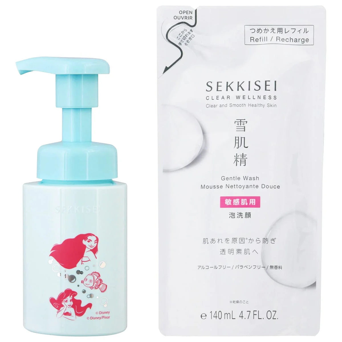 KOSÉ SEKKISEI Clear Wellness Gentle Face Wash 140mL - KOSE