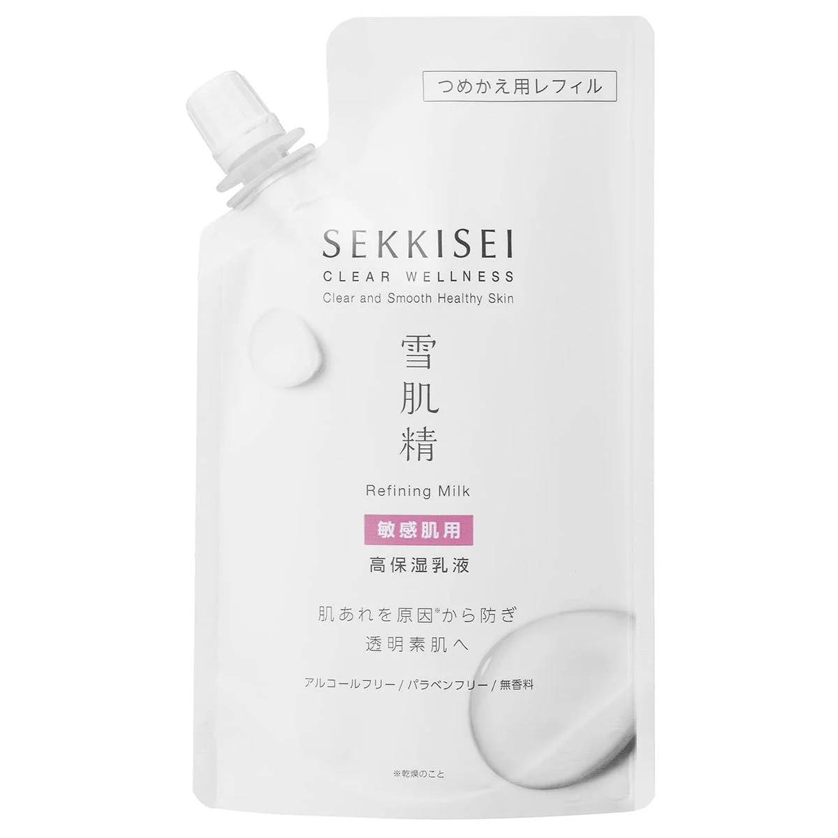 KOSÉ SEKKISEI Latte Rinfrescante per Pelli Sensibili Ricarica 120mL - KOSE