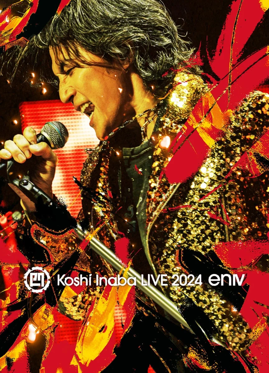 Koshi Inaba LIVE 2024 enIV Blu-ray 2 dischi concerto + documentario
