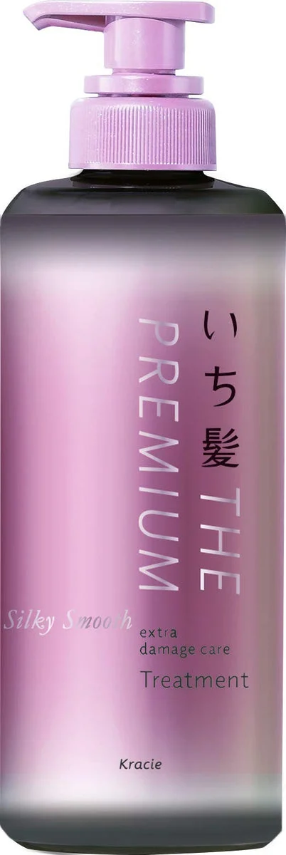 Kracie ICHIKAMI THE PREMIUM Extra Damage Care Conditioner Silky Smooth 480ml