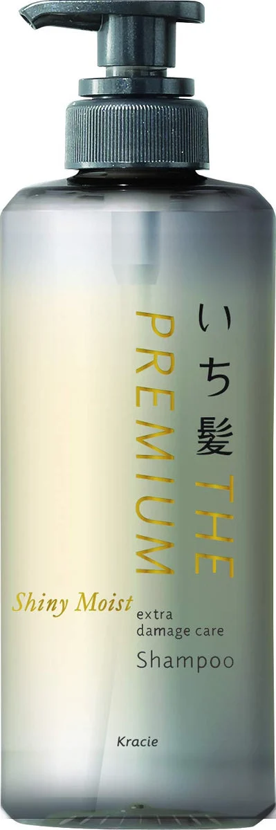 Kracie ICHIKAMI THE PREMIUM Extra Damage Care Shampoo Shiny Moist 480ml