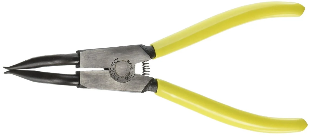 KTC Pinze per anelli elastici curve lunghe, 10-11 mm, punta 1,2 mm, SOP172LL