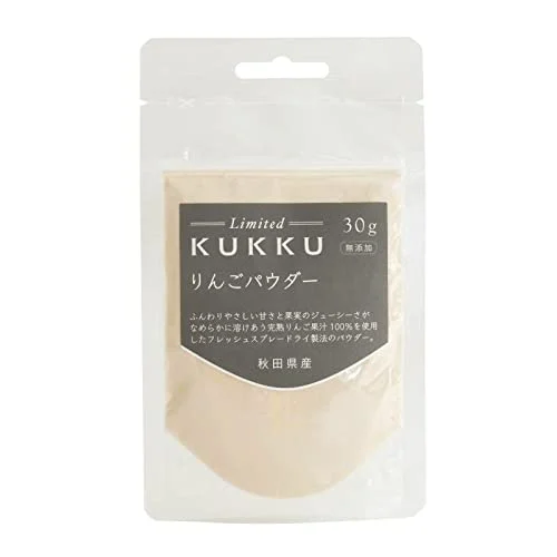 KUKKU Polvere di mela Akita senza additivi 30g Giappone