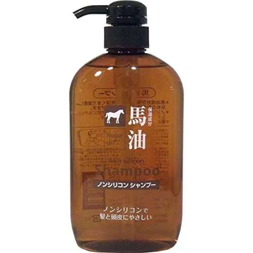 Kumano Yushi Horse Oil Shampoo 600ml