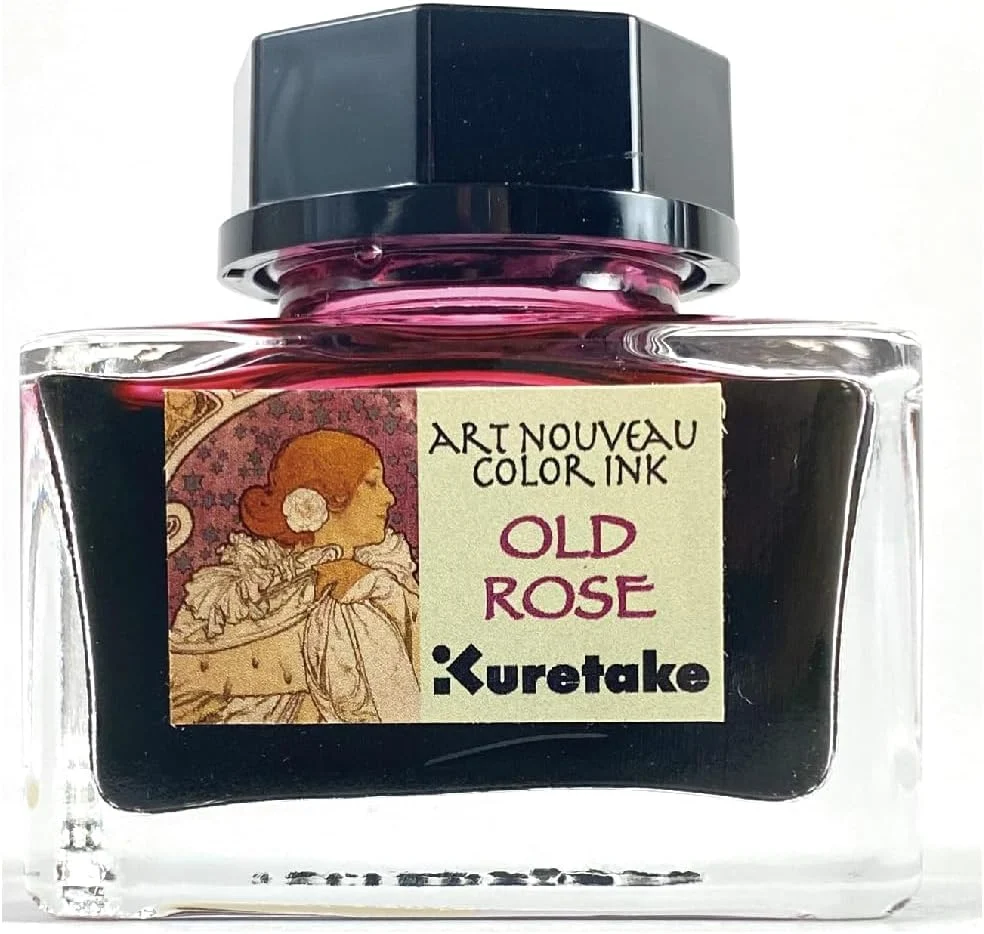 Kuretake Inchiostro Collezione Ink Cafe Art Nouveau ECF160-541 Rosa antico 20 g