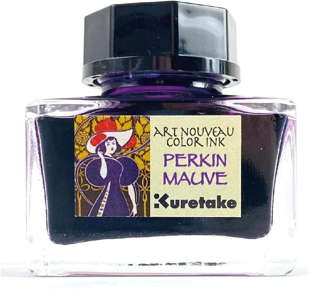 Kuretake Ink Cafe Art Nouveau Perkin Mauve ECF160-538