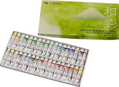 KUSAKABE Acquerelli Trasparenti Wasai Set da 36 Colori 5ml (No.2)