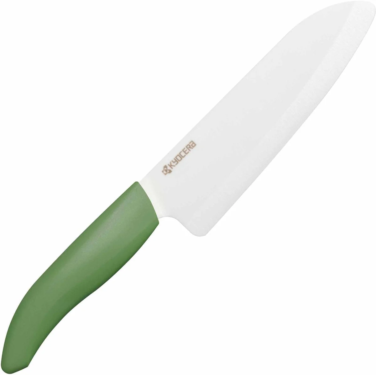 Kyocera Santoku Knife 16cm Lightweight Ceramic Bio Resin Handle FKB-160