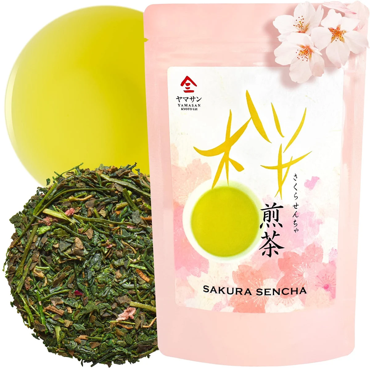 Kyoto Uji Yamasan Tè verde Sencha Sakura sfuso 80g - YAMASAN KYOTO UJI