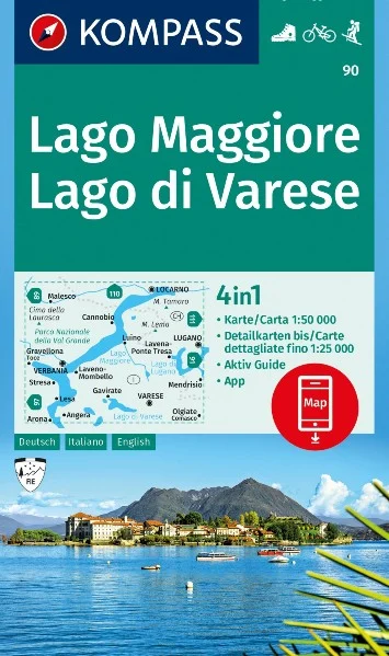 lago maggiore – lago di varese - Carte nautiche, da pesca…