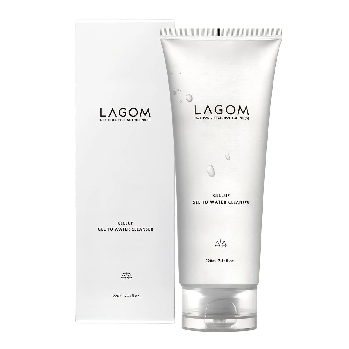 LAGOM Gel a Agua Limpiador Facial 220ml (Limpiador de Mañana)