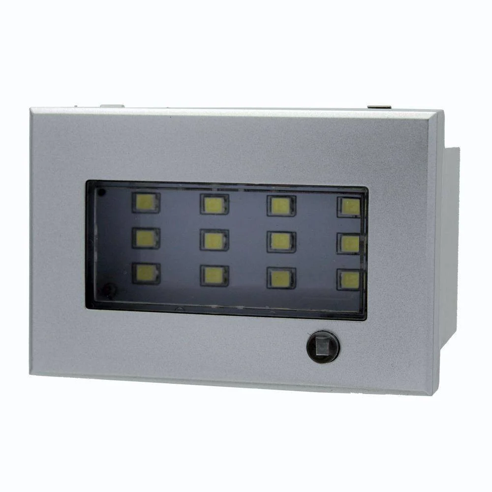 LAMPADA 3M LED SEGNAPASSO EMERGENZA SILVER COMPATIBILE BTICINO AXOLUTE - TrAdE Shop Traesio