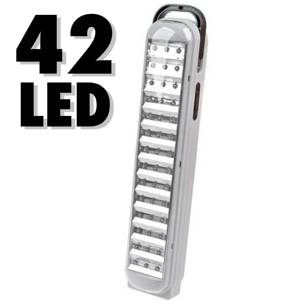 LAMPADA A LED EMERGENZA RICARICABILE LUCE BIANCA PORTATILE AUTOMATICA 714 LAVORO - TrAdE Shop Traesio
