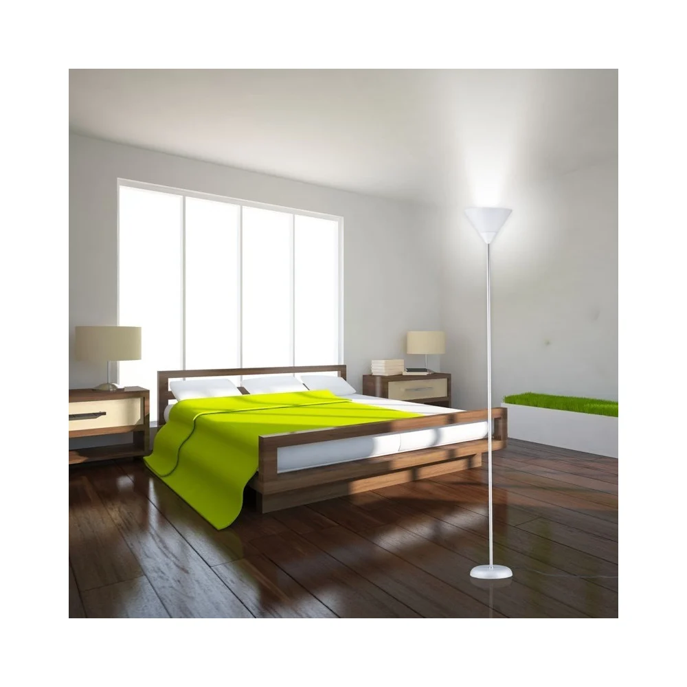 LAMPADA A PIANTANA ATTACCO E27 MAX 40W 178 CM PARALUME PORTALAMPADA LUCE ARREDO - TrAdE Shop Traesio