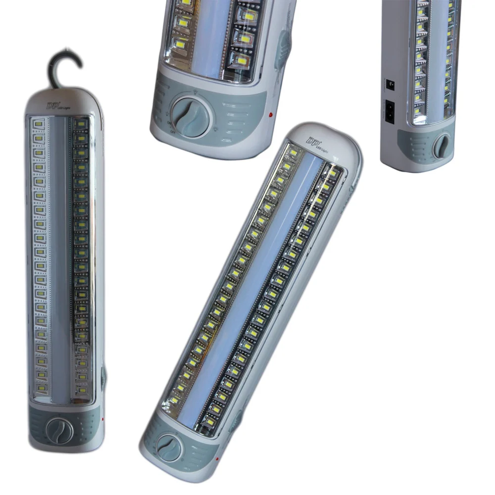 LAMPADA EMERGENZA 40 LED SMD CON NEON RICARICABILE PER CASA AUTO CAMPER 7111 - TrAdE Shop Traesio