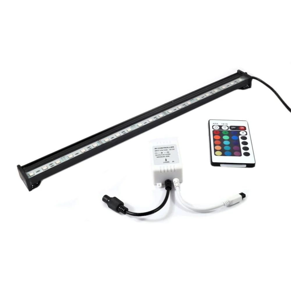 LAMPADA IMMERSIONE LED PER ACQUARIO TUBO LED T4 DEE LUCE PESCI BIANCA RGB BLU - TrAdE Shop Traesio