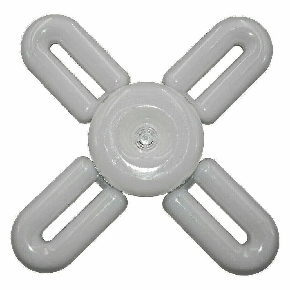 LAMPADA LAMPADARIO DEFORMABILE LAMPADINA LED 60W 6500K 4 VIE BIANCA E27 CCL-4+1