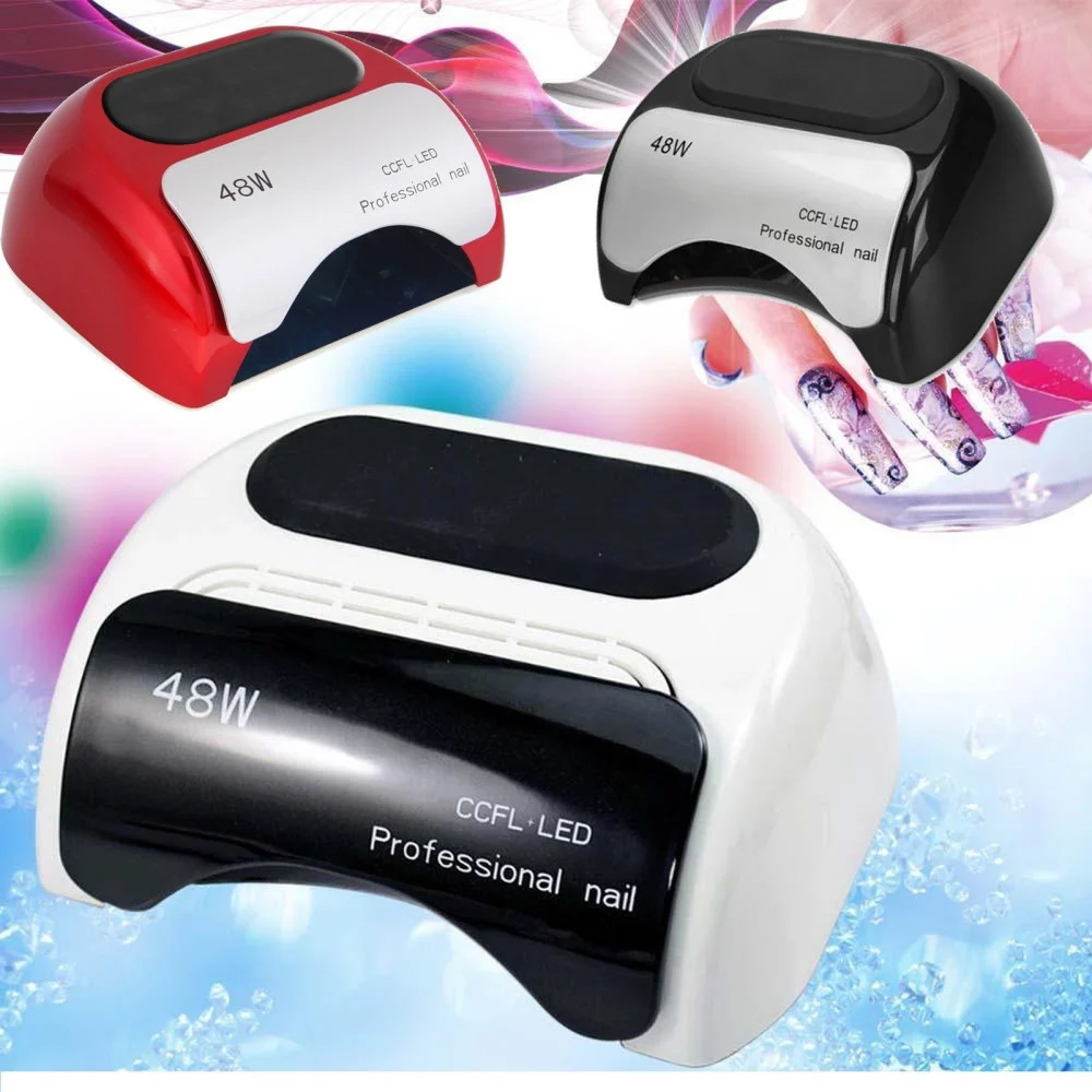 LAMPADA LED CCFL LED UV 48W RICOSTRUZIONE UNGHIE NAIL ART TIMER 48W FORNETTO - TrAdE Shop Traesio