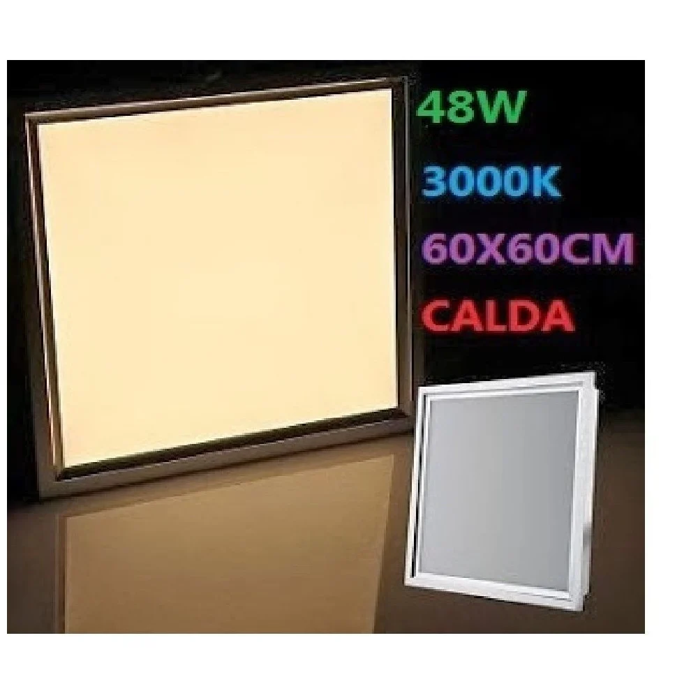 Lampada LED Pannello QUADRATO 48W Incasso 220V FREDDO BIANCO CALDA 60x60cm - TrAdE Shop Traesio