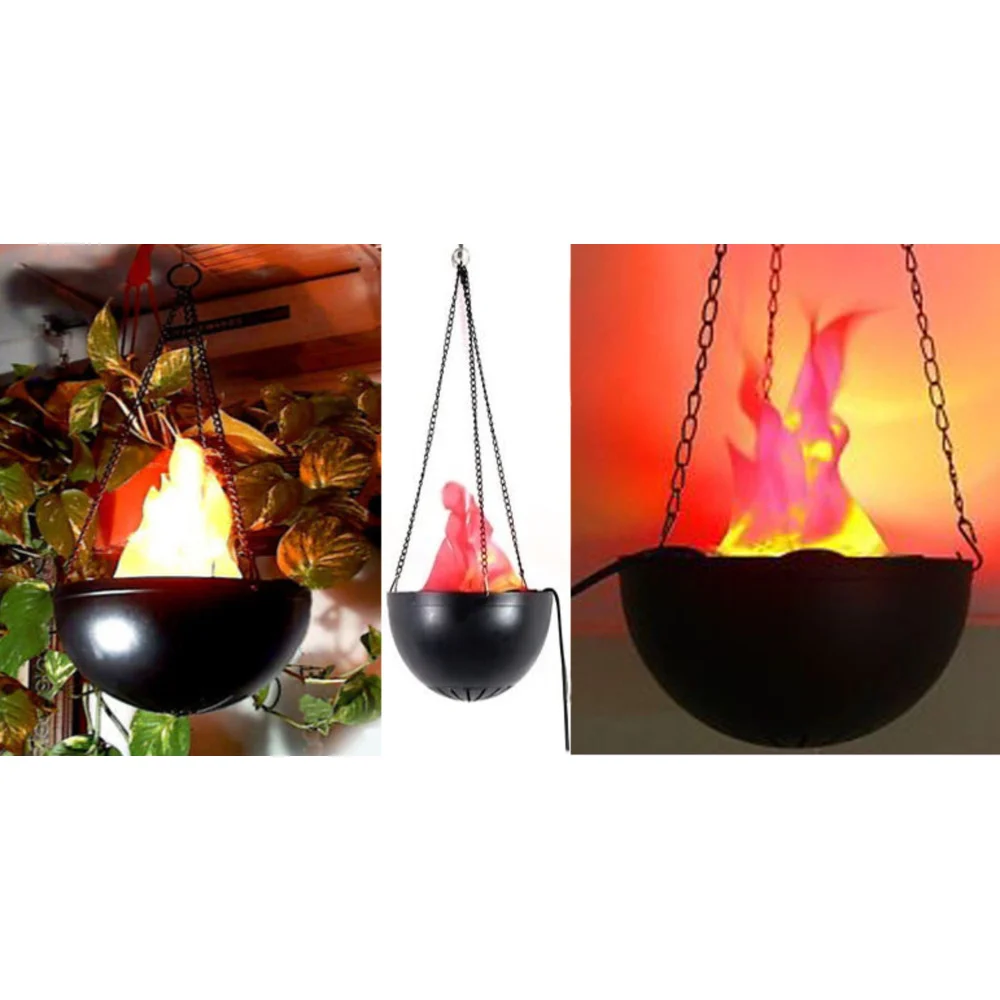 LAMPADA LUCE EFFETTO FUOCO FIAMMA FINTA SCHENOGRAFIA LAMPADE A SOSPENSIONE - TrAdE Shop Traesio
