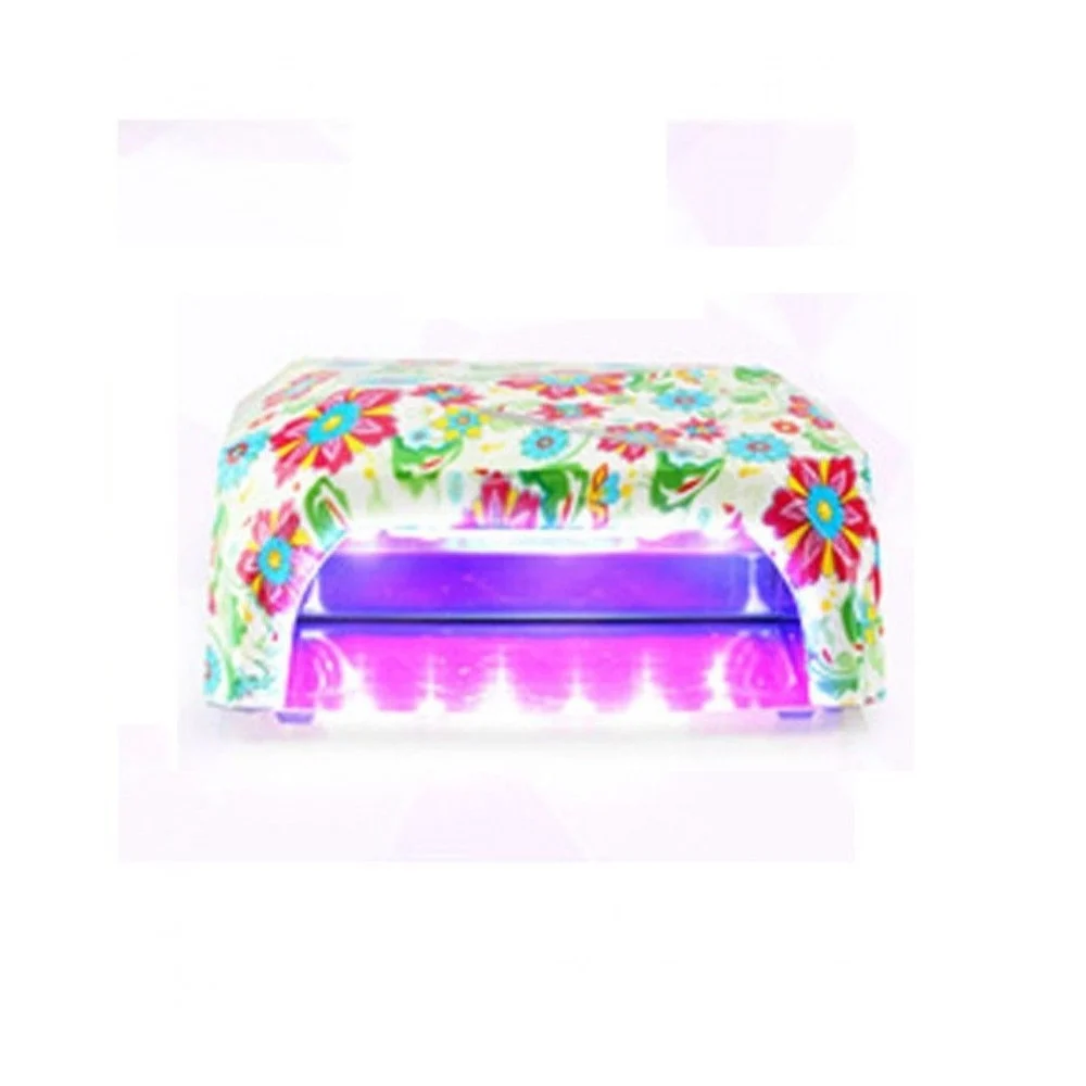 LAMPADA UV LED + CCFL RICOSTRUZIONE UNGHIE NAIL ART CON TIMER 18W DIAMANTE FIORI - TrAdE Shop Traesio