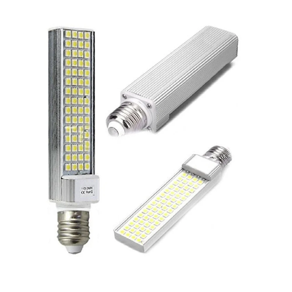 LAMPADINA A 64 LED 5050SMD CON ATTACCO E27 15W FARETTO LUCE BIANCO FREDDO CALDO - TrAdE Shop Traesio
