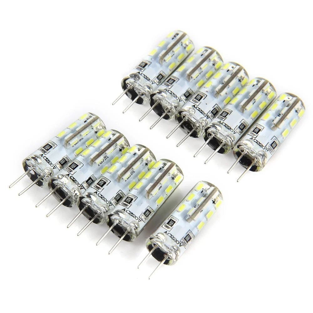 LAMPADINE A LED LAMPADE ATTACCO G4 SMD 3014 DC 12V SUPER LUMINOSE PER LAMPADARI - TrAdE Shop Traesio