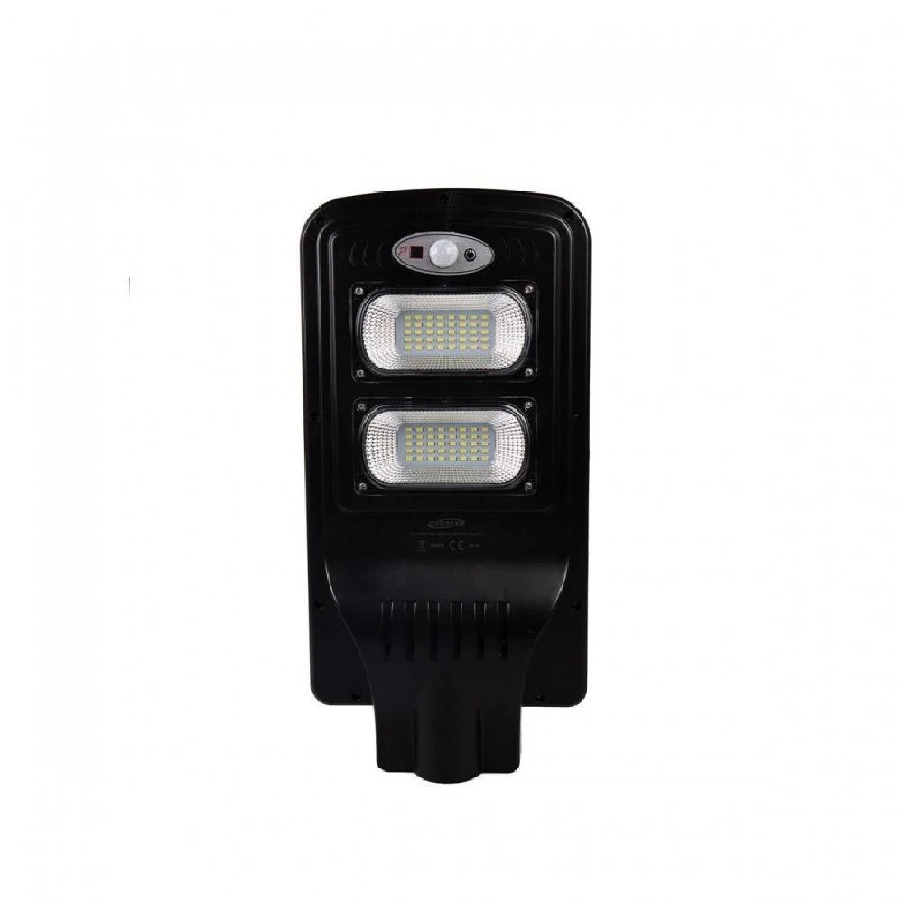 LAMPIONE SOLARE FARO LED 40W LUCE FREDDA 6500K PANNELLO INTEGRATO IP65 SO-40W-SS