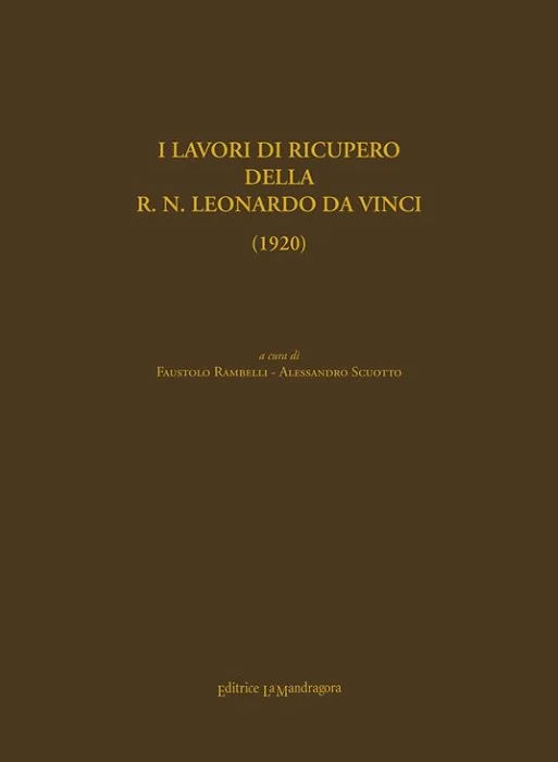 i lavori di ricupero della r. n. leonardo da vinci (1920) - Libri e DVD