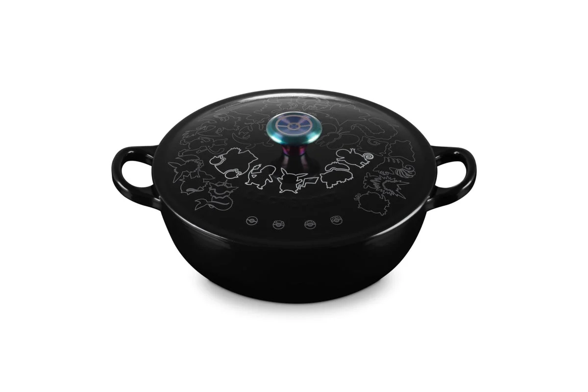 Le Creuset Marmite 22cm Iridescent Knob Pokémon Collection