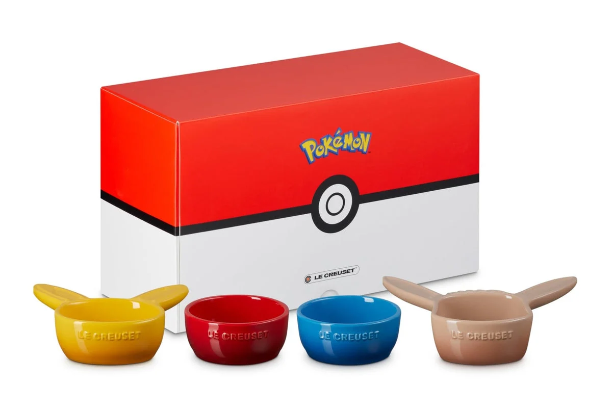 Le Creuset Pokemon Mini Dish Set of 4