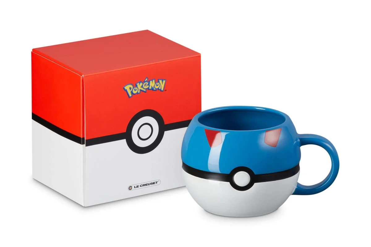 Le Creuset Mug Pokémon Super Ball 360 ml 10 cm Rosso