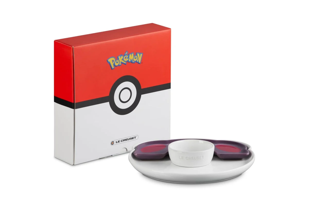 Le Creuset Pokémon tableware set Master Ball