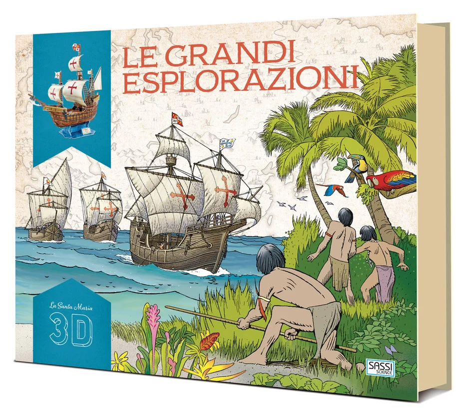 le grandi esplorazioni – la santa maria 3D - Libri e DVD