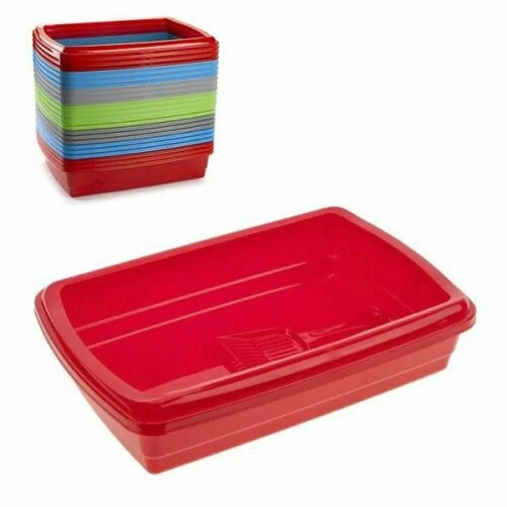 LETTIERA PER GATTI GATTO RETTANGOLARE CON PALETTA IN PLASTICA COLORATA - TrAdE Shop Traesio