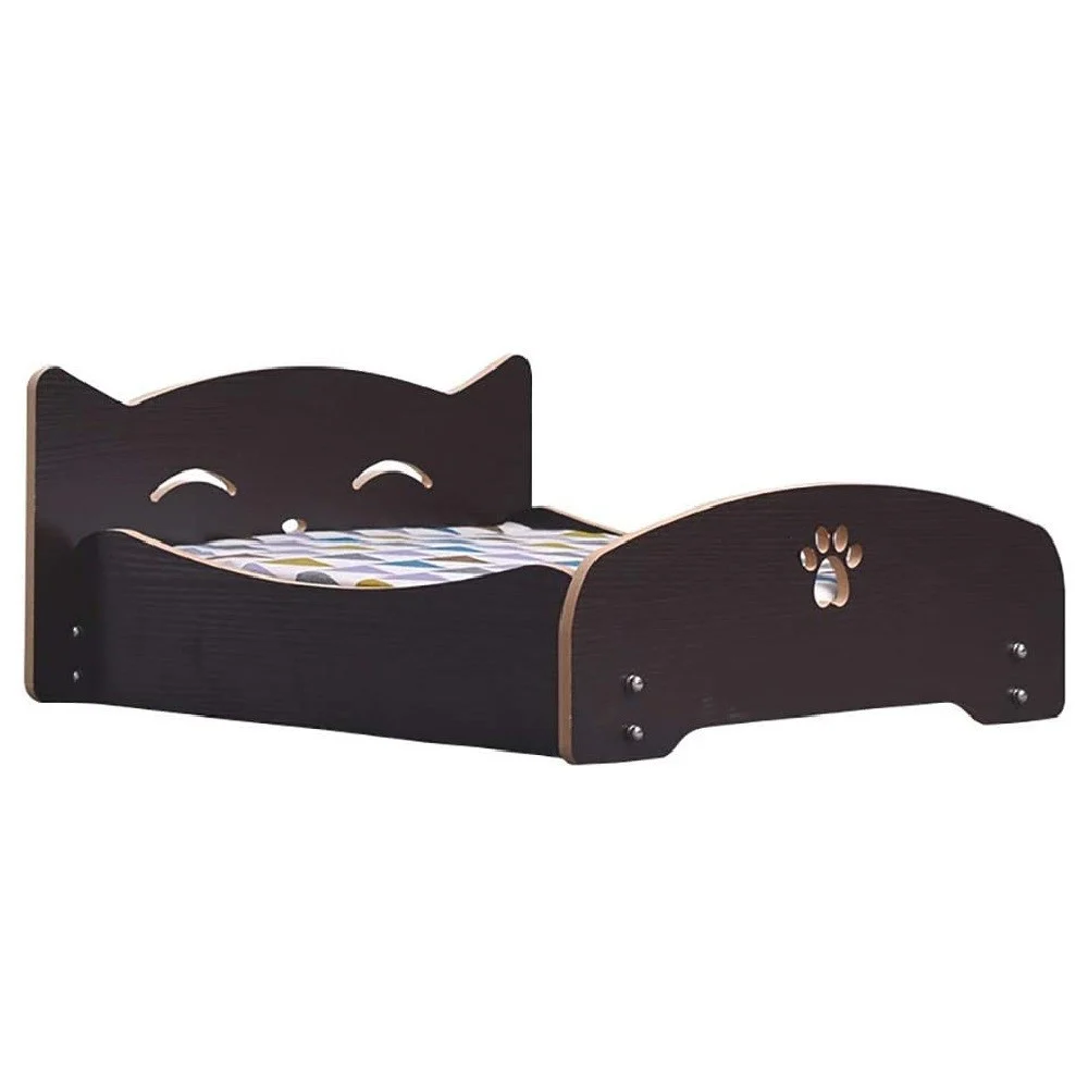 LETTO PER GATTI CANI ANIMALI PICCOLA MEDIA TAGLIA IN LEGNO UNIVERSALE 68X55X23CM - TrAdE Shop Traesio