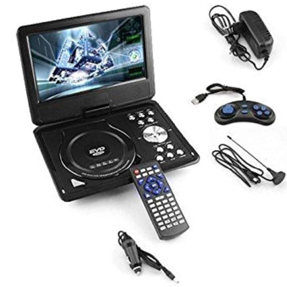 LETTORE DVD PORTATILE 8.8" 180° LCD HD TFT DVX VIDEO CD MP3 MP4 3D VIAGGIO AUTO - TrAdE Shop Traesio