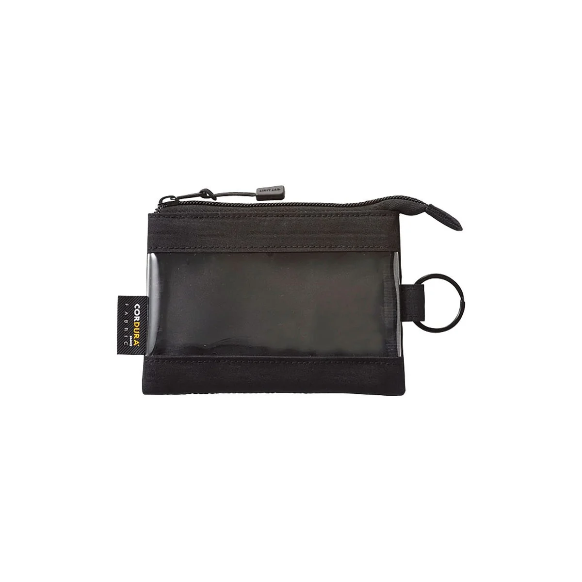 Lihit Lab Custodia Trasparente in Poliestere per Carte F7570-24 Nera
