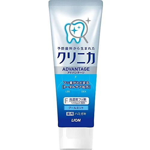 LION CLINICA Advantage Toothpaste Cool Mint 130g