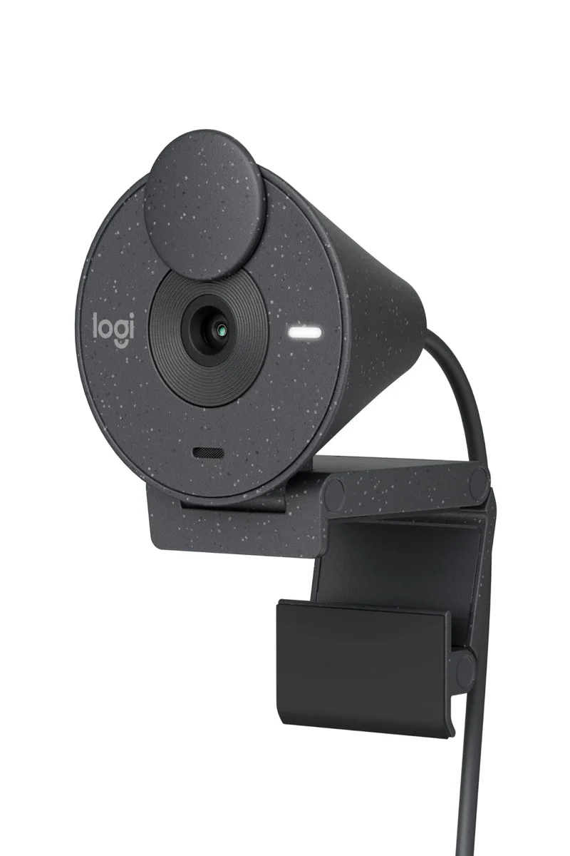 Logicool Webcam Brio 300 Full HD 1080P con Micrófono C700GR Grafito
