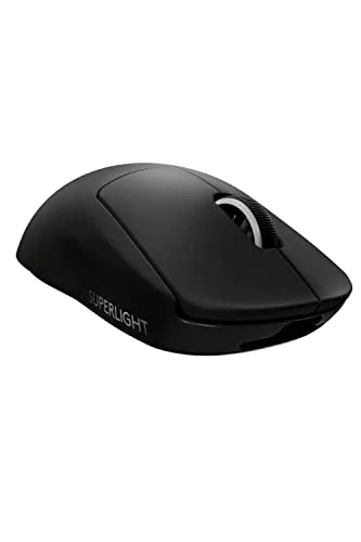 Logicool G PRO X SUPERLIGHT Wireless Gaming Mouse HERO 25K G-PPD-003WL-BK Black 63g