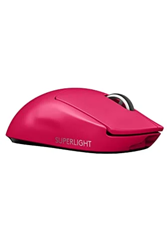 Logicool G PRO X SUPERLIGHT Wireless Gaming Mouse 63g HERO 25K Magenta