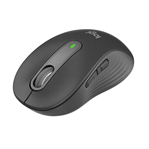 Logicool Mouse Senza Fili M650L Grande per Windows Mac iPad Grafite