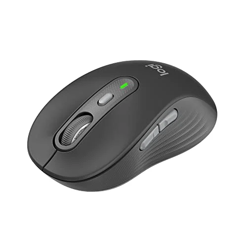 Logicool Mouse Wireless Silenzioso M750 per Windows Mac iPad Grafite