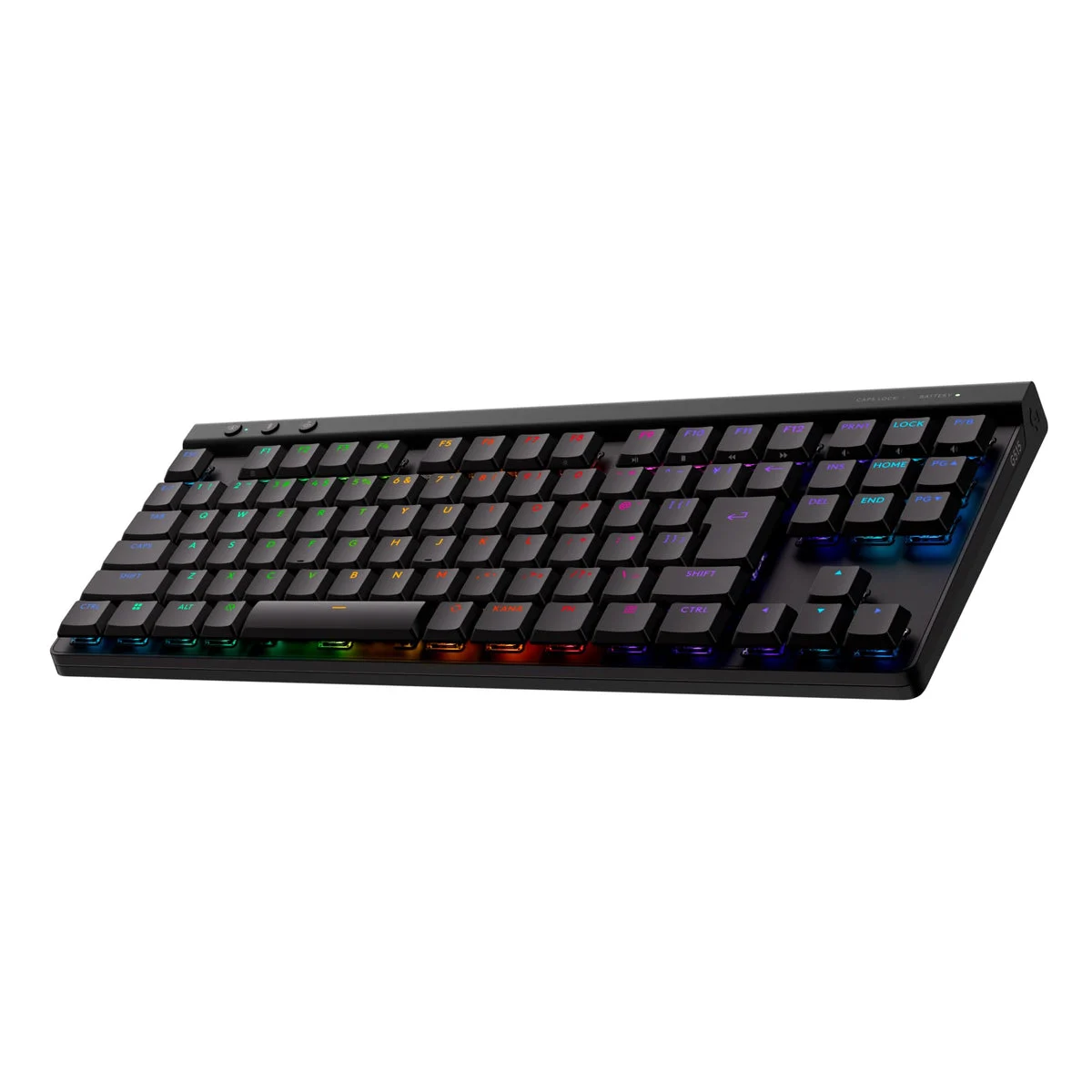 Logicool G G515 TKL Wireless Gaming Keyboard Low Profile Tactile Brown Axis RGB Japanese Layout Black