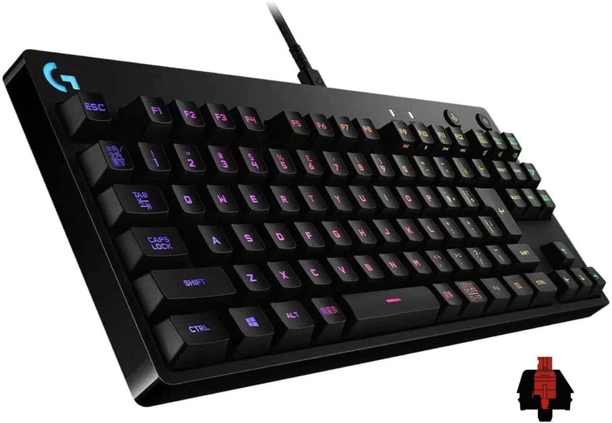Logicool G PRO Tenkeyless Gaming Keyboard Linear Red Axis GX Switch Wired RGB Japanese Layout G-PKB-002LNd