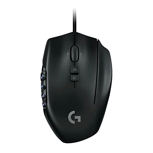 Logicool G600t Mouse Gaming 20 Pulsanti 8200dpi Nero - Logitech