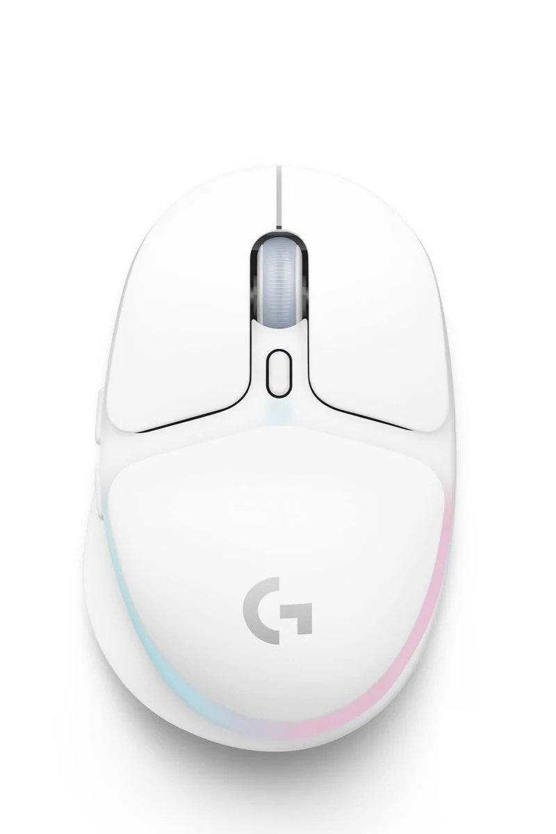 Logitech G705 Mouse Wireless Gaming LIGHTSPEED Bluetooth RGB 85g Bianco - Logicool