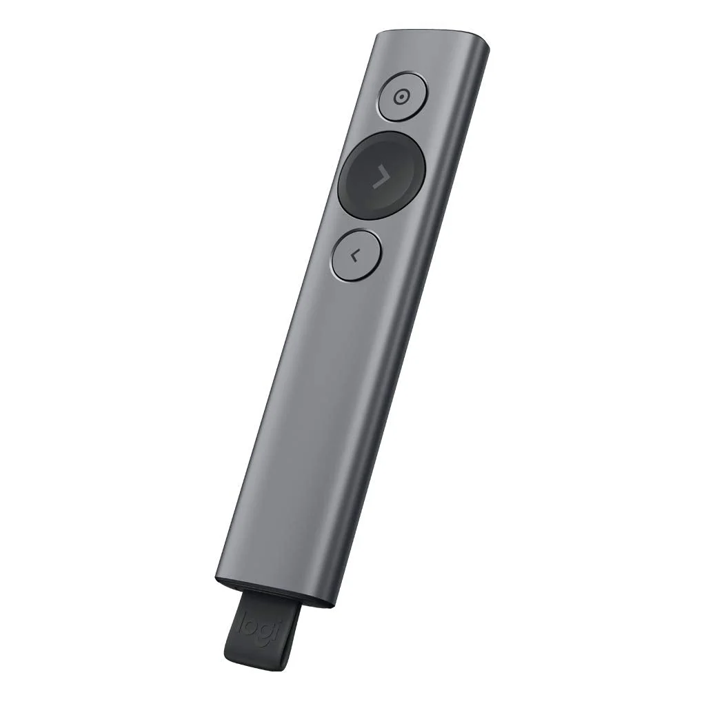 Logitech R1000SL Presentatore Wireless Ricaricabile per Riunioni Online